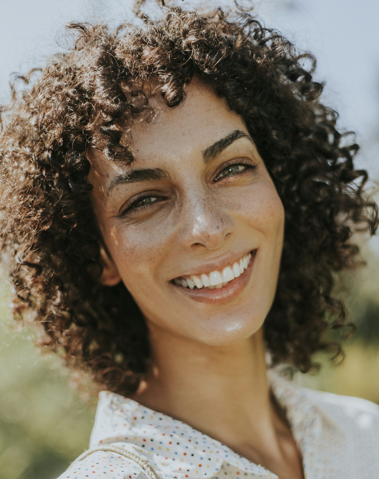 Portrait of a beautiful woman